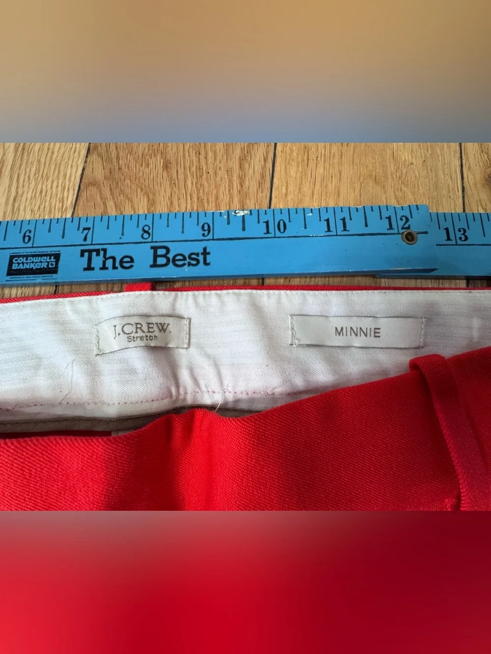 J. Crew tailored cropped
